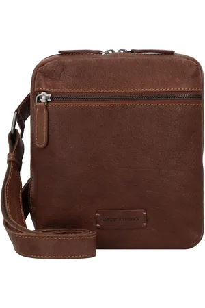 Jack kinsky Porto Umhängetasche Leder 20 Cm für Herren - One Size