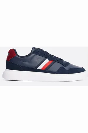Tommy Hilfiger Light Cupsole Lth Mix Stripes für Herren - 41