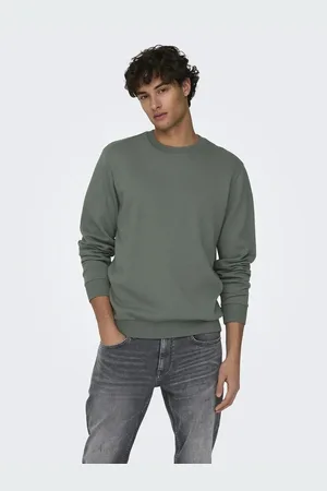 Only & Sons Sweatshirt Mit Rundhalsausschnitt für Herren - S