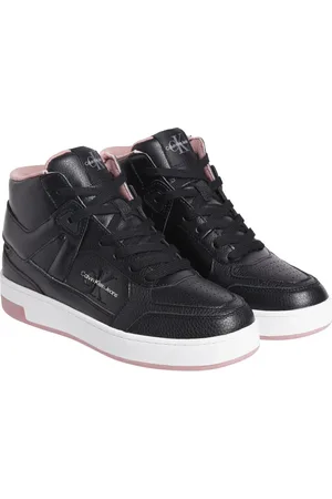 Calvin Klein Basket Cupsole Mid – Mischung Mit Karabinerhaken für Damen - 38