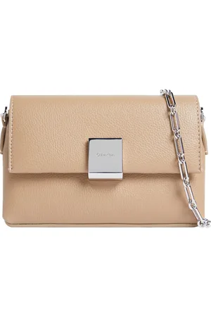 Calvin Klein Ck Plaque Sm Crossbody W/chain für Damen - One Size