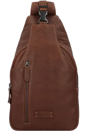Jack kinsky Porto 12 Umhängetasche Leder 38 Cm für Herren - One Size