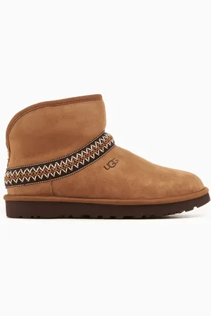 UGG 1158262 W Classic Mini Crescent Chestnut – /mädchenstiefel (taba) für Damen - 37