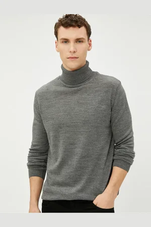 Koton Acryl-strickpullover Mit Rollkragen für Herren - M