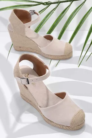 Disney Nerzfarbene Keilabsatzschuhe Aus Natürlichem Wildleder 01874055565 für Damen - 38