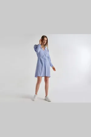 Benetton Lavendelkleid für Damen - L