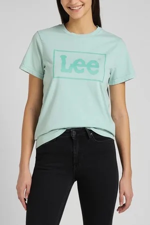 Lee Slim Fit Slim-fit-kurzarm-t-shirt Mit Rundhalsausschnitt für Damen - XS
