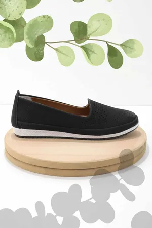 Disney Schwarze Ballerinas Aus Nubukleder 01348065201 für Damen - 37