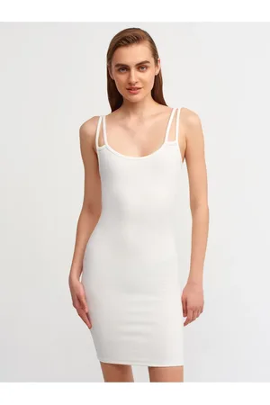 Dilvin 9140 Kleiderbügelkleid- für Damen - 36