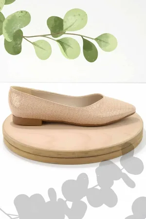Disney Glänzende Nackte Krokodil-ballerinas 01671056011 für Damen - 36