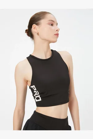Koton Sport-bh Mit Neckholder, Bedruckt, Ohne Kappe für Damen - XS