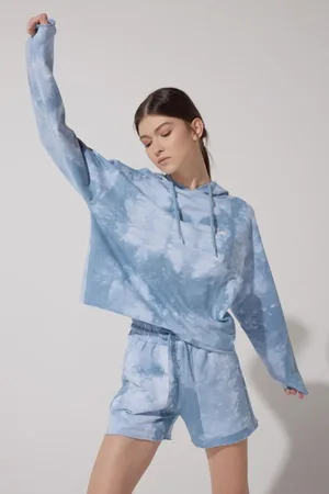 Lee Normale Passform, Normaler Schnitt, Kapuzenpullover Aus 100 % Baumwolle, Gemustert für Damen - XS