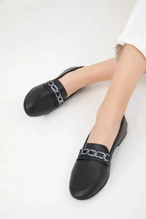 SOHO Schwarze Ballerinas , Modell für Damen - 39