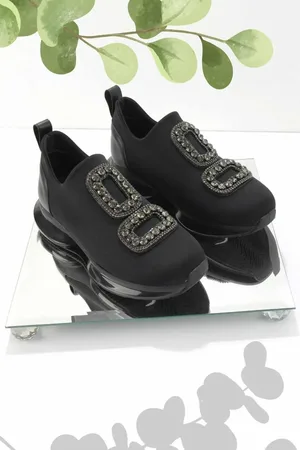 Disney Schwarzer Stretch-sneaker K 01313000817 für Damen - 37