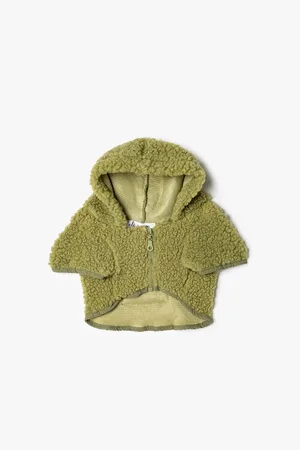 Koton Plüsch-hunde-sweatshirt Mit Kapuze Und Reißverschluss für Damen - S