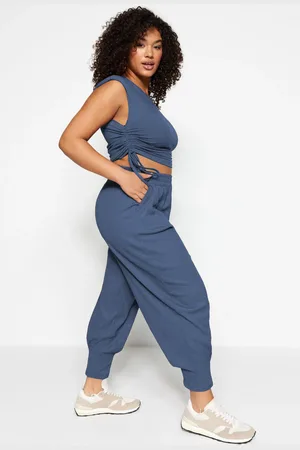 Trendyol Indigo Türkis für Damen - 2XL