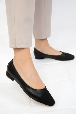 SOHO Schwarze Ballerinas – Modell für Damen - 38