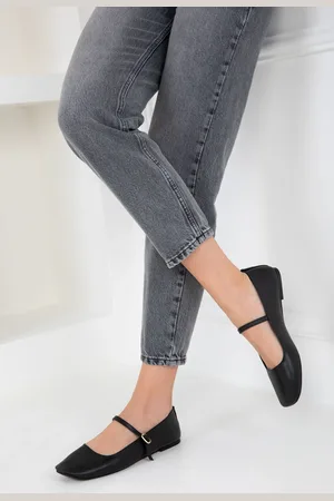 SOHO Schwarze Ballerinas für Damen - 39