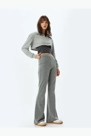 Koton Slim-fit-trainingsanzughose Mit Spanischem Bein Und Standard-taille für Damen - XL