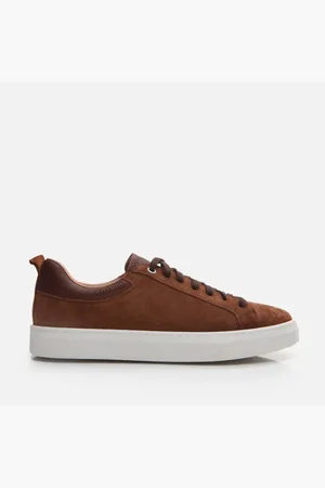 Hotic Braune Freizeitschuhe Aus Echtem Leder für Herren - 43