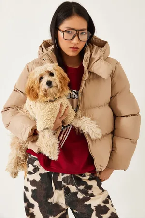 Bianco Lucci Pufferjacke Mit Kapuze 1067 für Damen - M