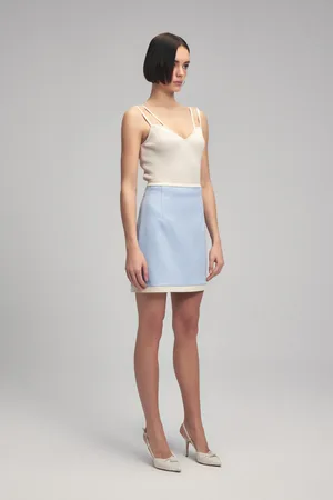 Adl Garnierter Rock für Damen - XS