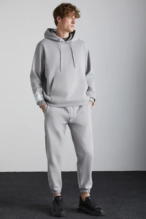 Grimelange Ashbourne Trainingsanzug-set In Übergröße Mit Kängurutaschen Und Ärmelanhängern Aus Bio-baumwolle In für Herren - 2XL