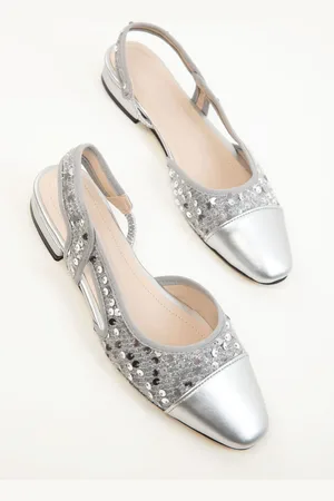 SOHO Silber Babet für Damen - 38
