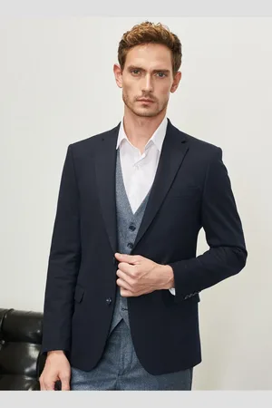 Altınyıldız Classics Dunkelblauer Westenanzug Mit Normaler Taille Und Schmaler Passform 4a3123100005 für Herren - 46