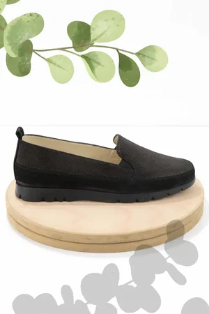 Disney Schwarze Loafer-schuhe Aus Echtem Nubukleder K 01269356501 für Damen - 37