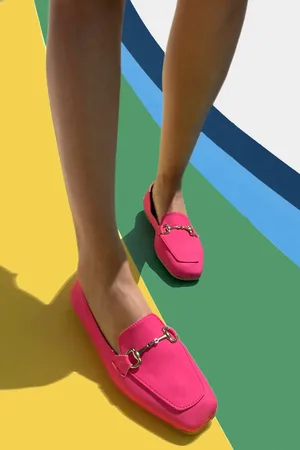 Disney Matte Fuchsia Loafer Schuhe K 01641165409 für Damen - 36