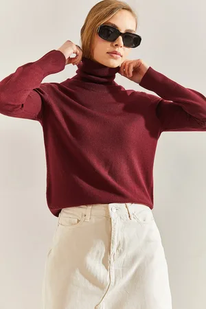 Bianco Lucci Rollkragenpullover für Damen - S