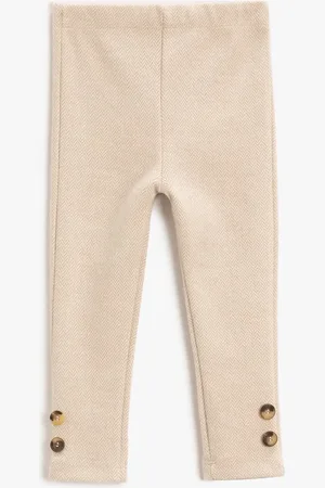 Koton Beigefarbene Strumpfhose Für Babymädchen für Damen - 6–9 Monate