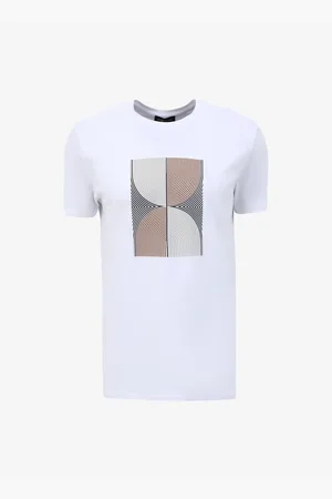Altınyıldız Classics Six Stars Classics Weißes T-shirt 4a 4824200012 für Herren - L
