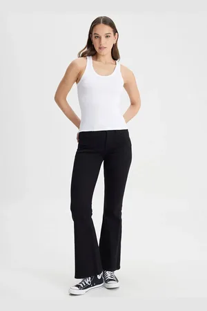 Lee Weißes T-shirt Mit U-ausschnitt L 241615100 -ärmelloses T-shirt für Damen - S