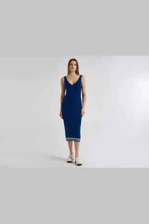 Benetton Bluse Im Marineblau-mix für Damen - S