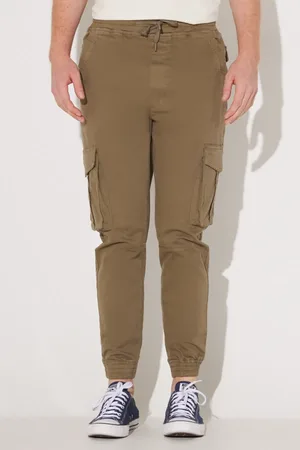 Lee Khakifarbene, Flexible Jogginghose Mit Normaler Passform Und Normaler Passform für Herren - XL