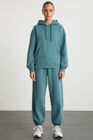 Grimelange Esa Jogginghose Mit 3 Fäden, Innen Erhöht, Warm, Elastisches Bein, für Damen - S