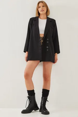 Bianco Lucci Zweireihige Blazerjacke Mbms045 für Damen - S