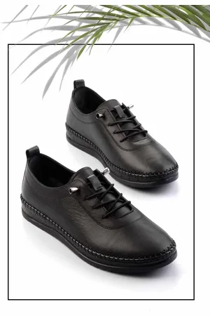 Disney Schwarze Freizeitschuhe Aus Echtem Leder K 01467012303 für Herren - 37