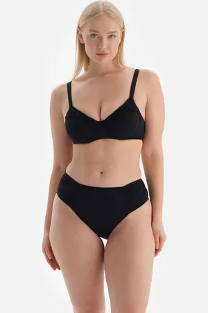 Dagi Enges, Schwarzes Korsett-bikinioberteil für Damen - 42