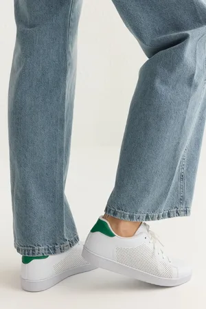 Trendyol Weiße, Detaillierte Schnür-sportschuhe für Damen - 38