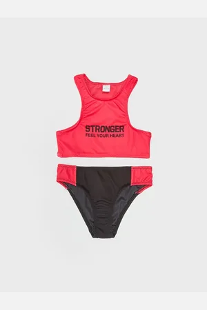 LC Waikiki Lcw Öko-bedruckter Mädchen-bikini für Damen - 8–9 Jahre