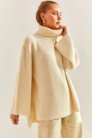Bianco Lucci Rollkragenpullover für Damen - Standard