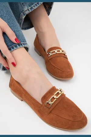 SOHO Ballerinas Aus Hellbraunem Wildleder – Modell 1967. für Damen - 39
