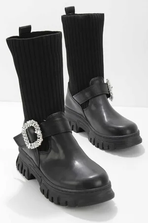 Disney Schwarze Stiefel & Stiefeletten02921020109 für Damen - 39
