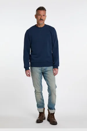 Dreimaster Vintage Oversize Fakirlik Kullusalı Rundhals Takelage für Herren - M