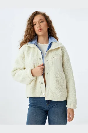 Koton Off-white Young Sweatshirt für Damen - XS