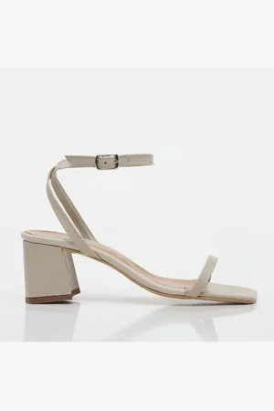 Hotic Sandalen Mit Absatz Aus Echtem Leder für Damen - 36