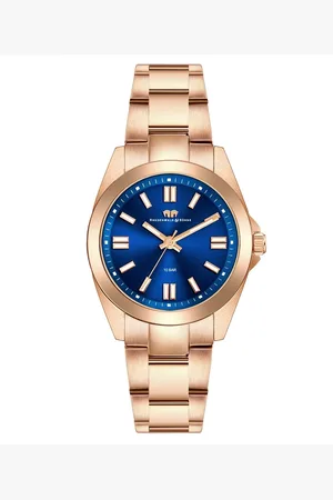 Rhodenwald & Söhne Quarzuhr Quarzuhr Roségold Edelstahl Roségold für Damen - One Size